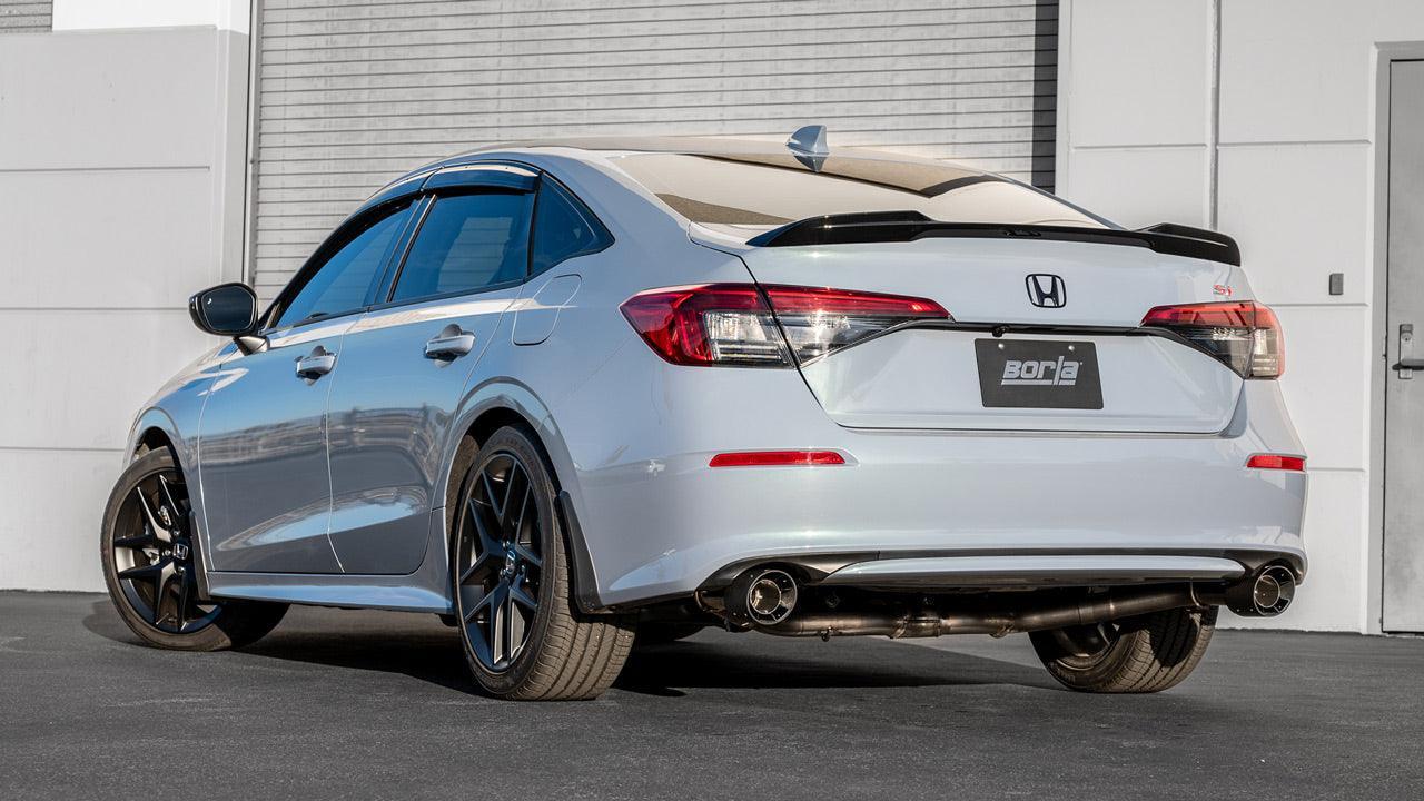Borla S-Type 1.5L Cat-back Exhaust System - 23+ Integra / 22+ Civic