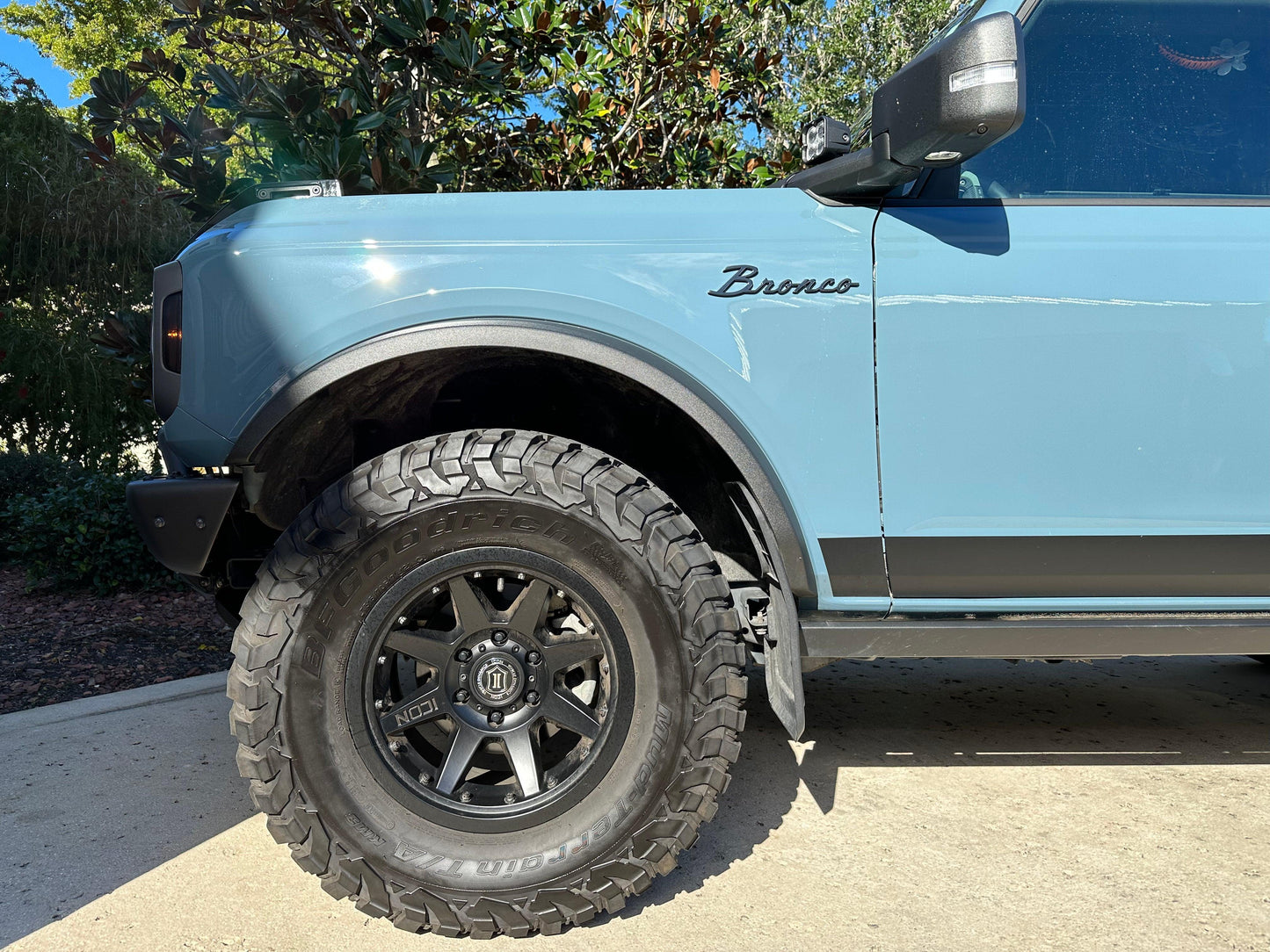 Ford Bronco Cursive Script Metal Emblem Templates - 2021+ Bronco