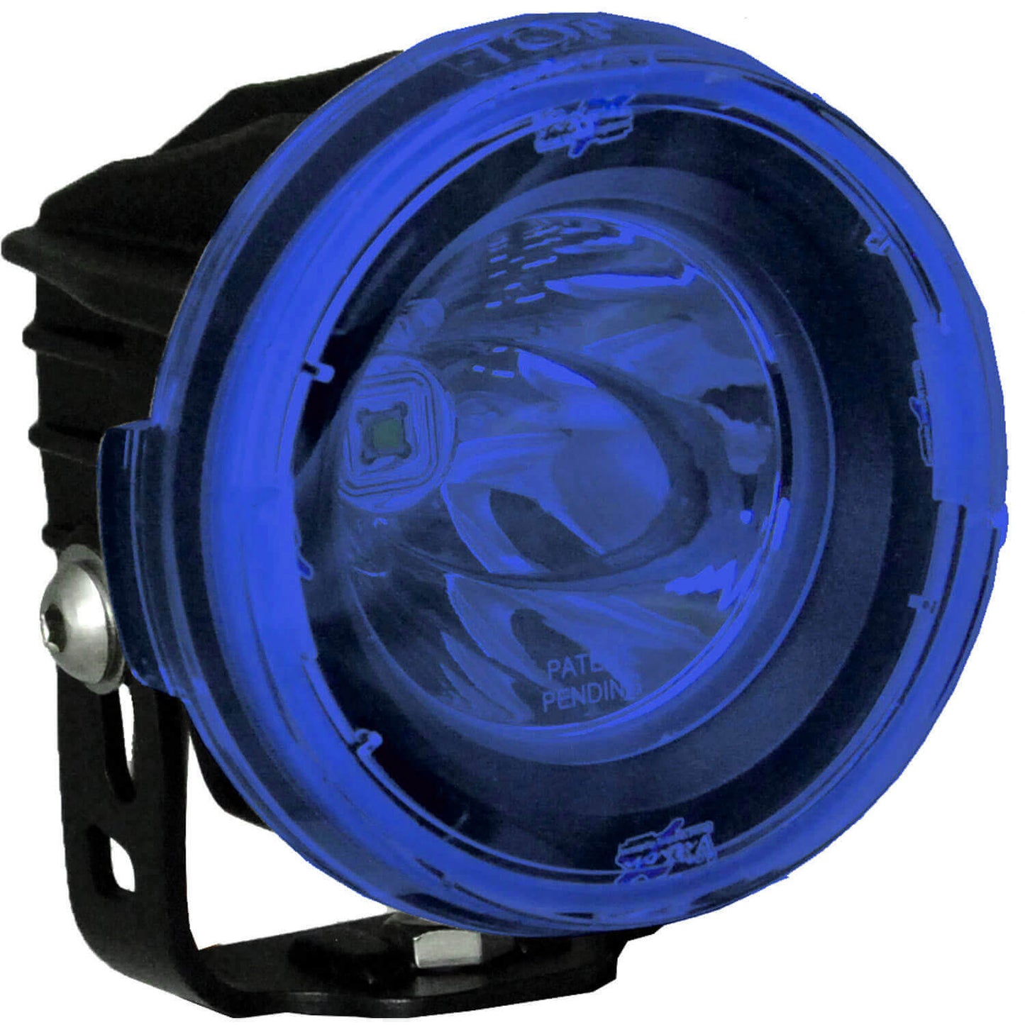 3.7" CG2 Mini Cannon / Optimus Round Blue PCV Cover, Single