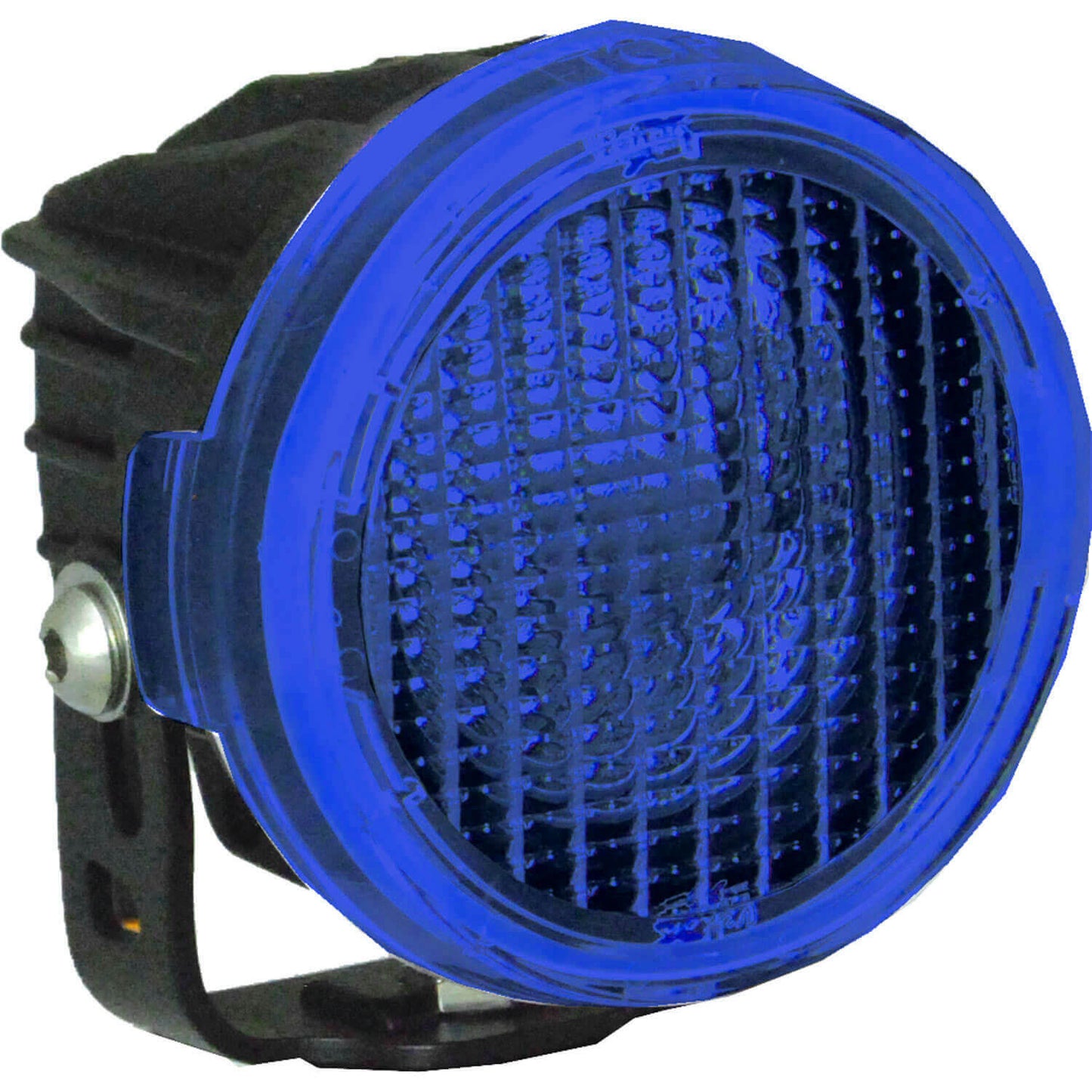 3.7" CG2 Mini Cannon / Optimus Round Blue PCV Cover, Single