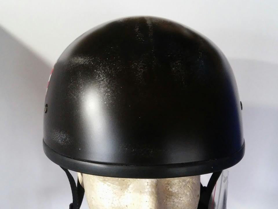 Harley Helmet Paratrooper and American Flag