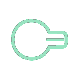 Push to Start Outline Overlay (Printed Series Vinyl) - 2021+ Bronco