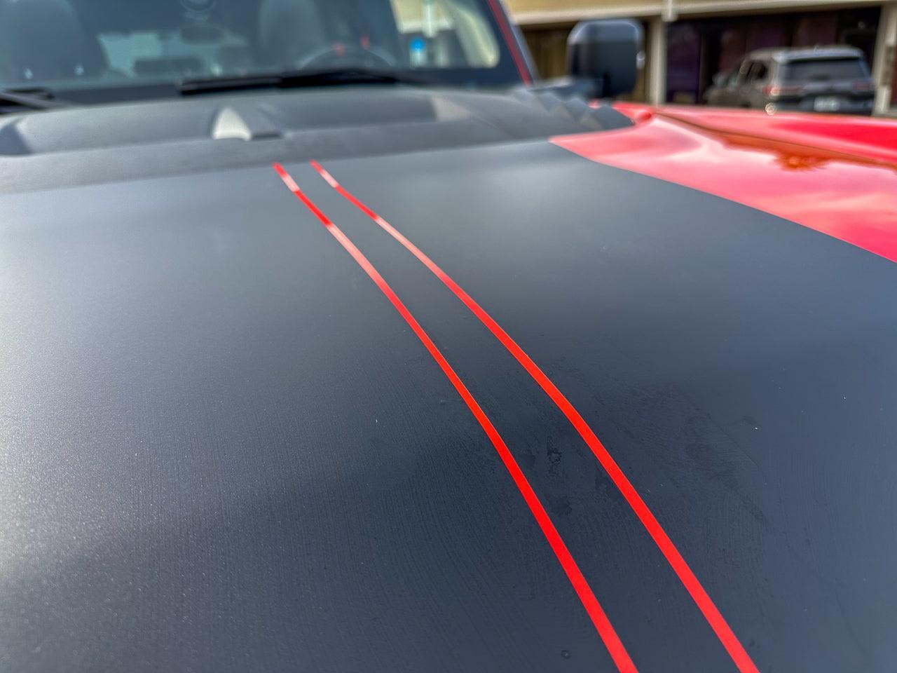 Racing Hood Stripes V1 - 2022+ Bronco Raptor