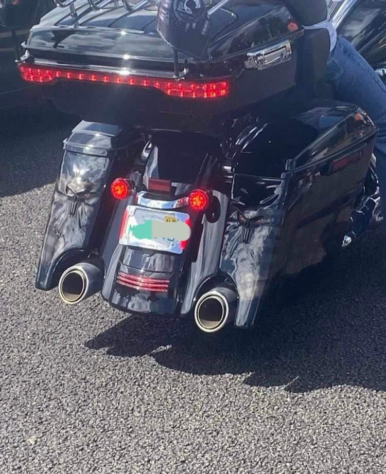 Punisher skull flag bags