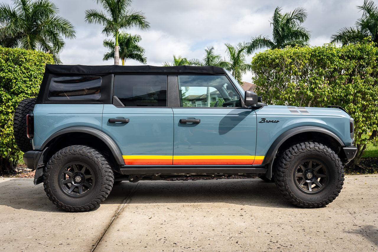 Retro Vintage Lower Door Protection - 2021+ Bronco