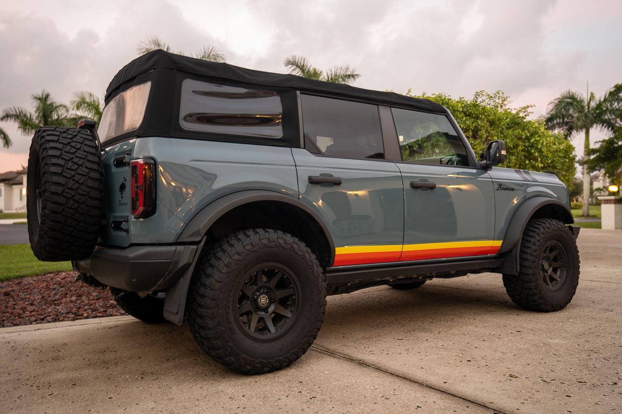 Retro Vintage Lower Door Protection - 2021+ Bronco