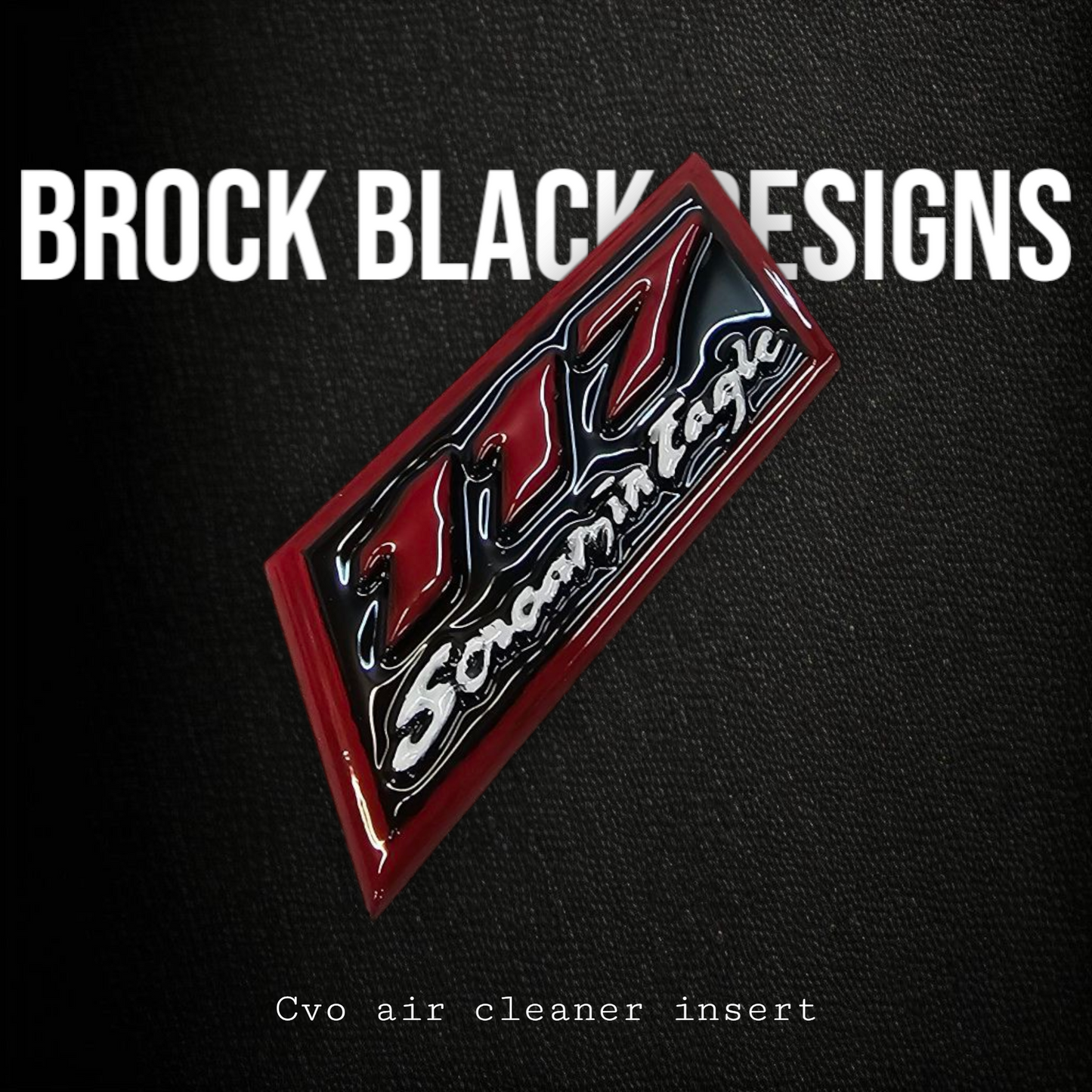 117 or 121  screaming eagle air cleaner insert 3D motor size