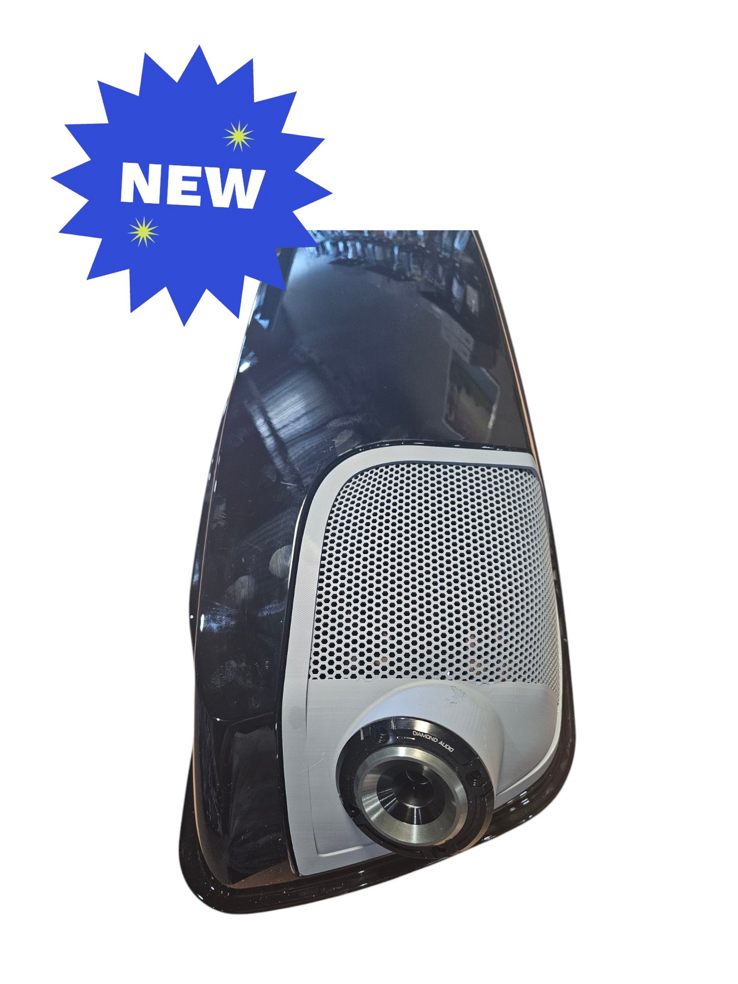 14-24 Harley Davidson bag lid Speaker Grill Cover 2" tweeter