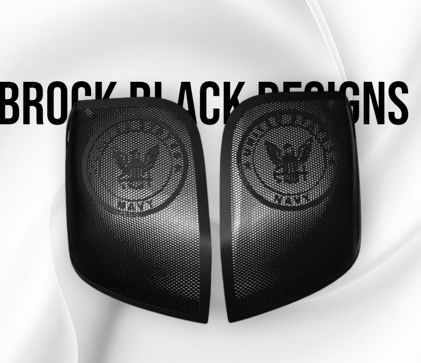 14-24 Harley Davidson bag lid Speaker Grill Cover Navy