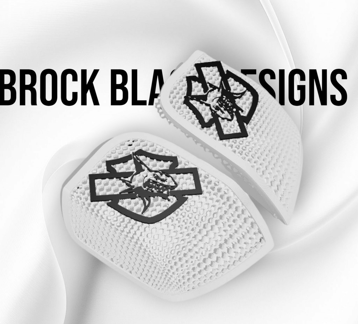 14-24 Harley Davidson bag lid Speaker Grill Cover shark theme