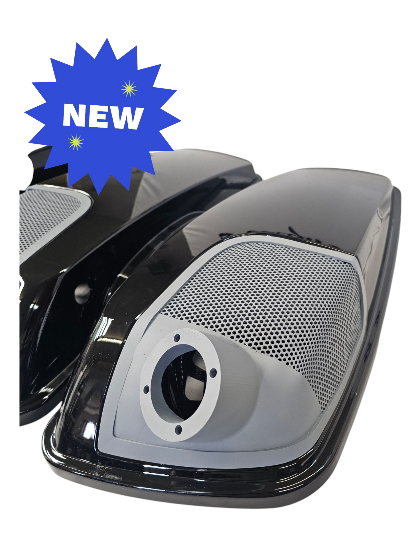 14-24 Harley Davidson bag lid Speaker Grill Cover 2" tweeter