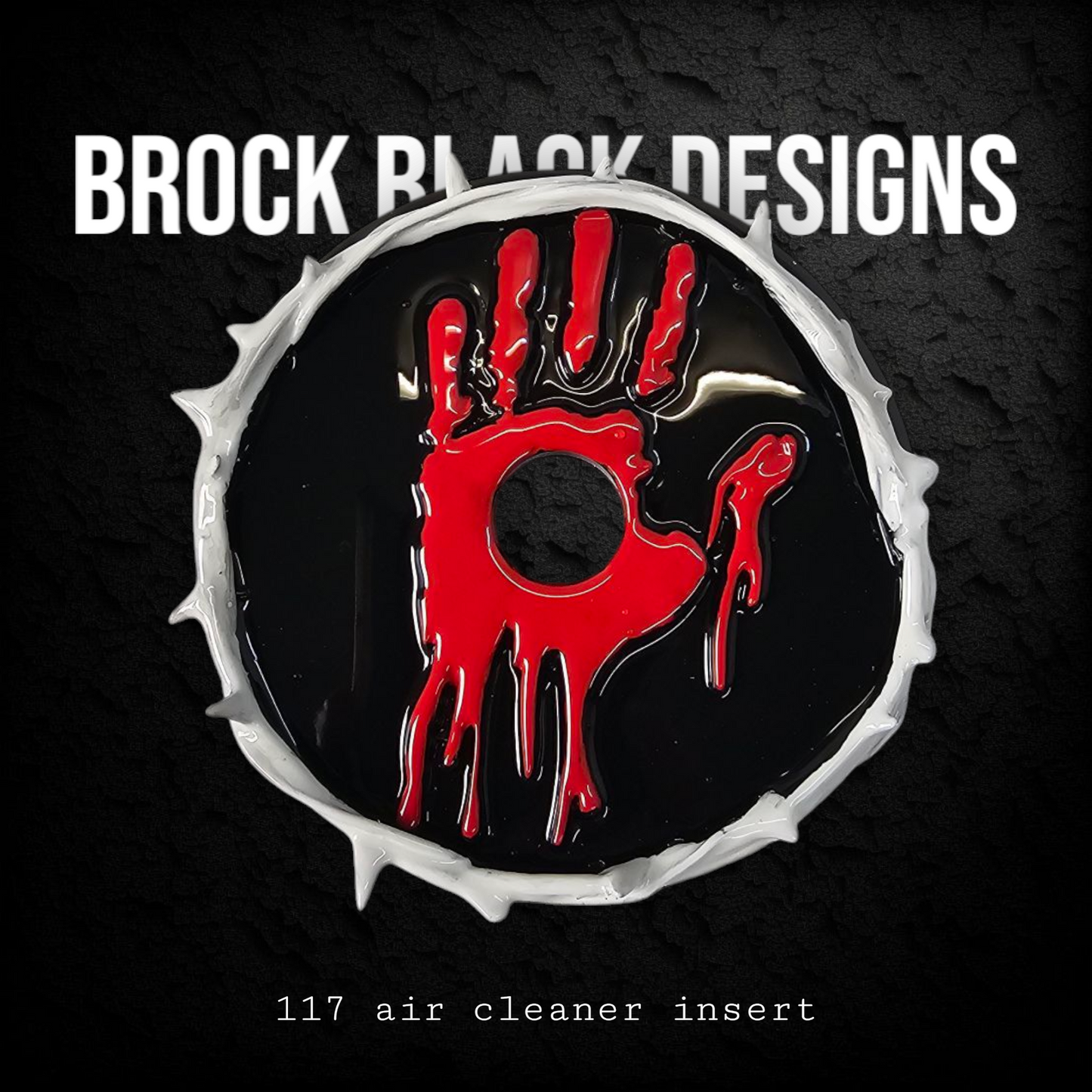 117 air cleaner insert 3D belief themed