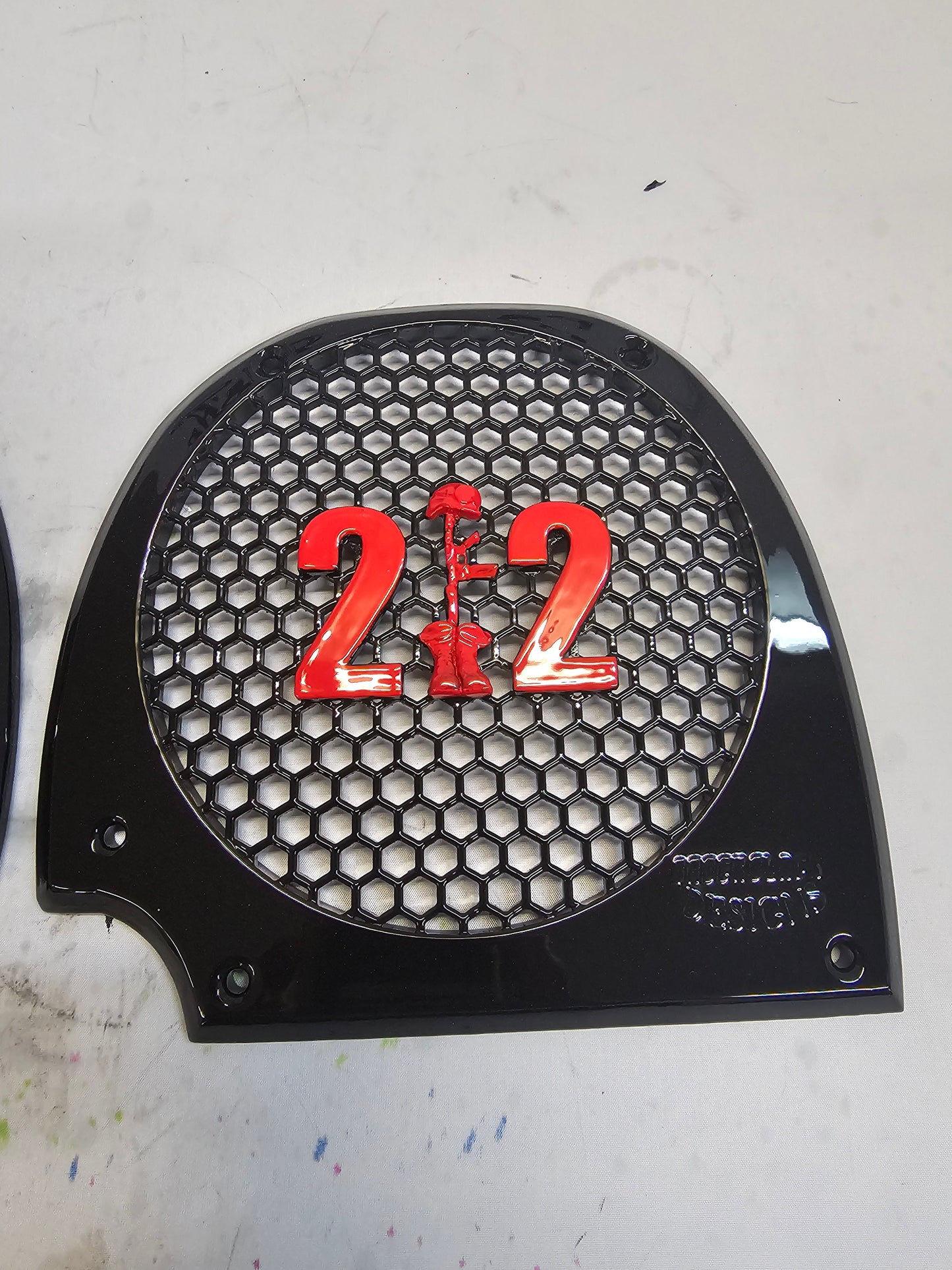 A set lower pods soldiers cross 22 speakers grill covers