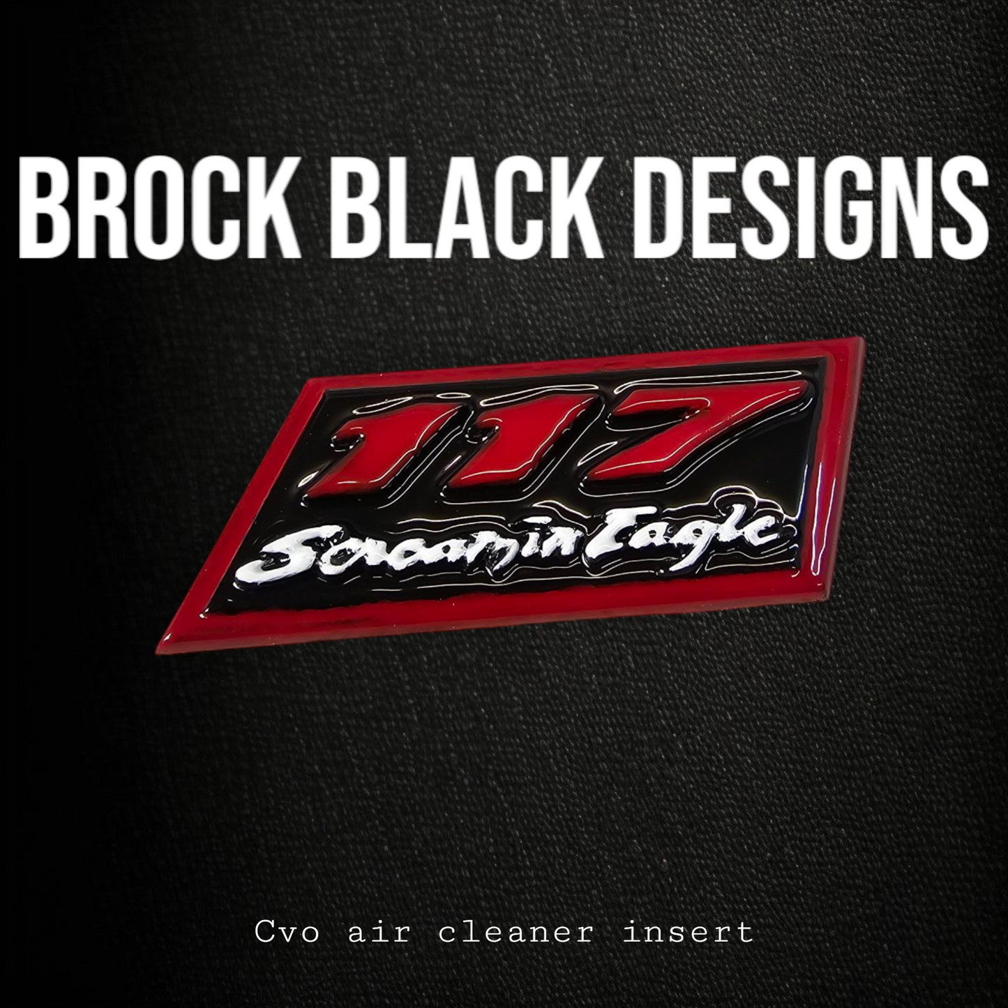 117 or 121  screaming eagle air cleaner insert 3D motor size