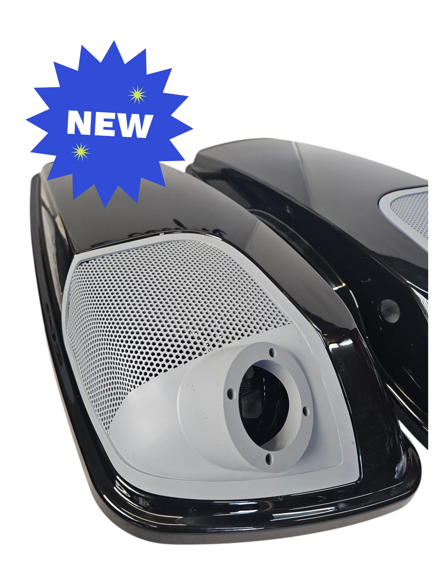 14-24 Harley Davidson bag lid Speaker Grill Cover 2" tweeter