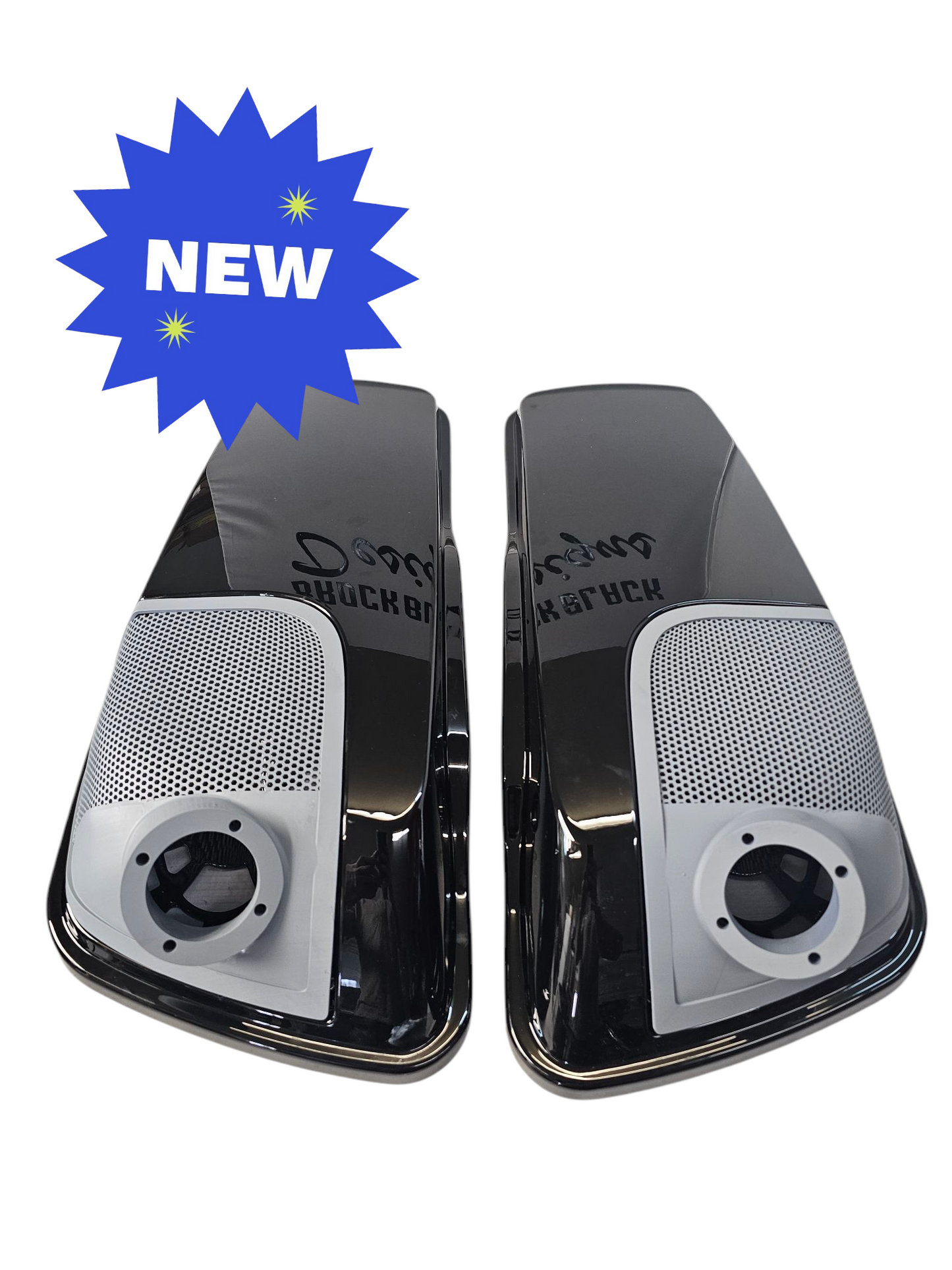 14-24 Harley Davidson bag lid Speaker Grill Cover 2" tweeter