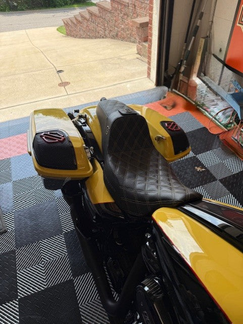 14-23 Harley Davidson bag lid Speaker Grill Cover Guard shield theme