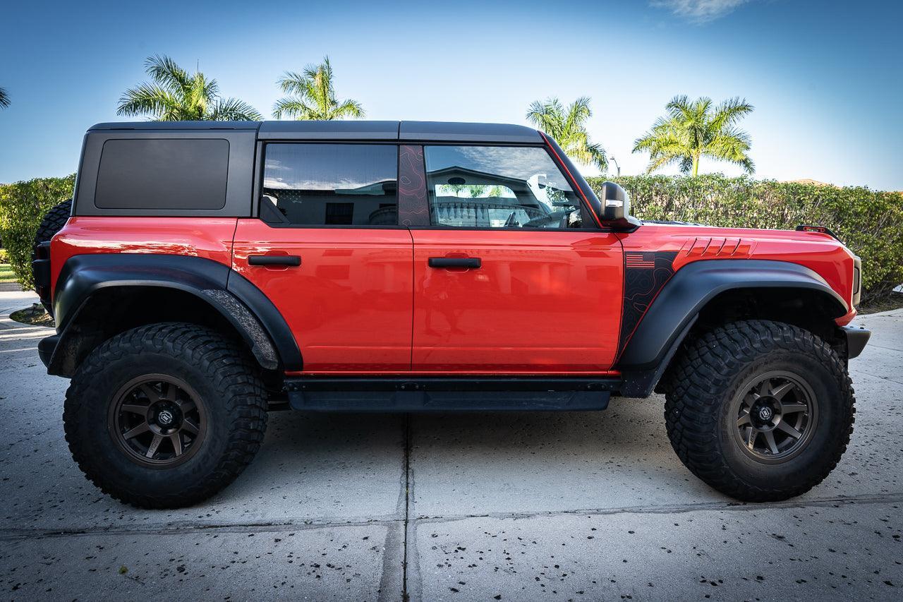Topo B Pillar Protection Kit - 2021+ Bronco