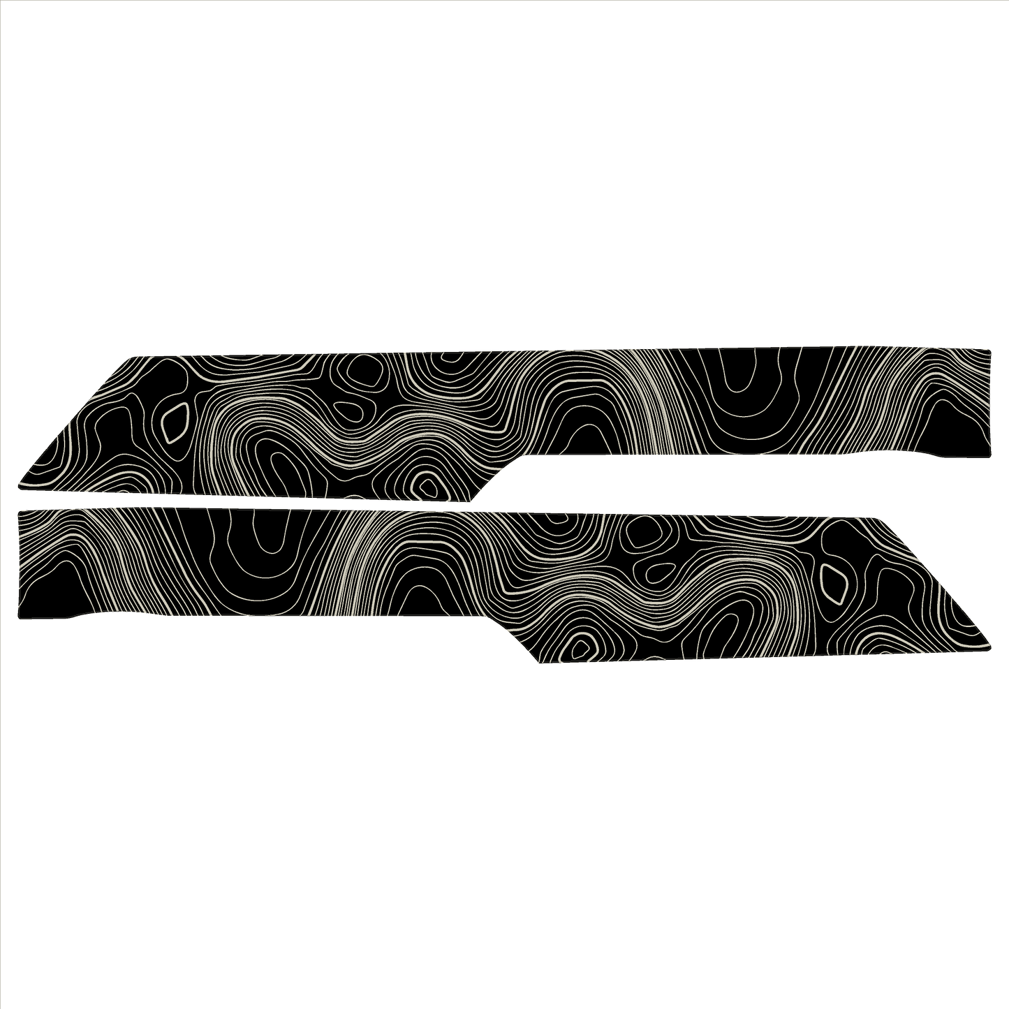 Topo Understeering Panel Overlay (Printed Series) - 2023+ Bronco (Type B)