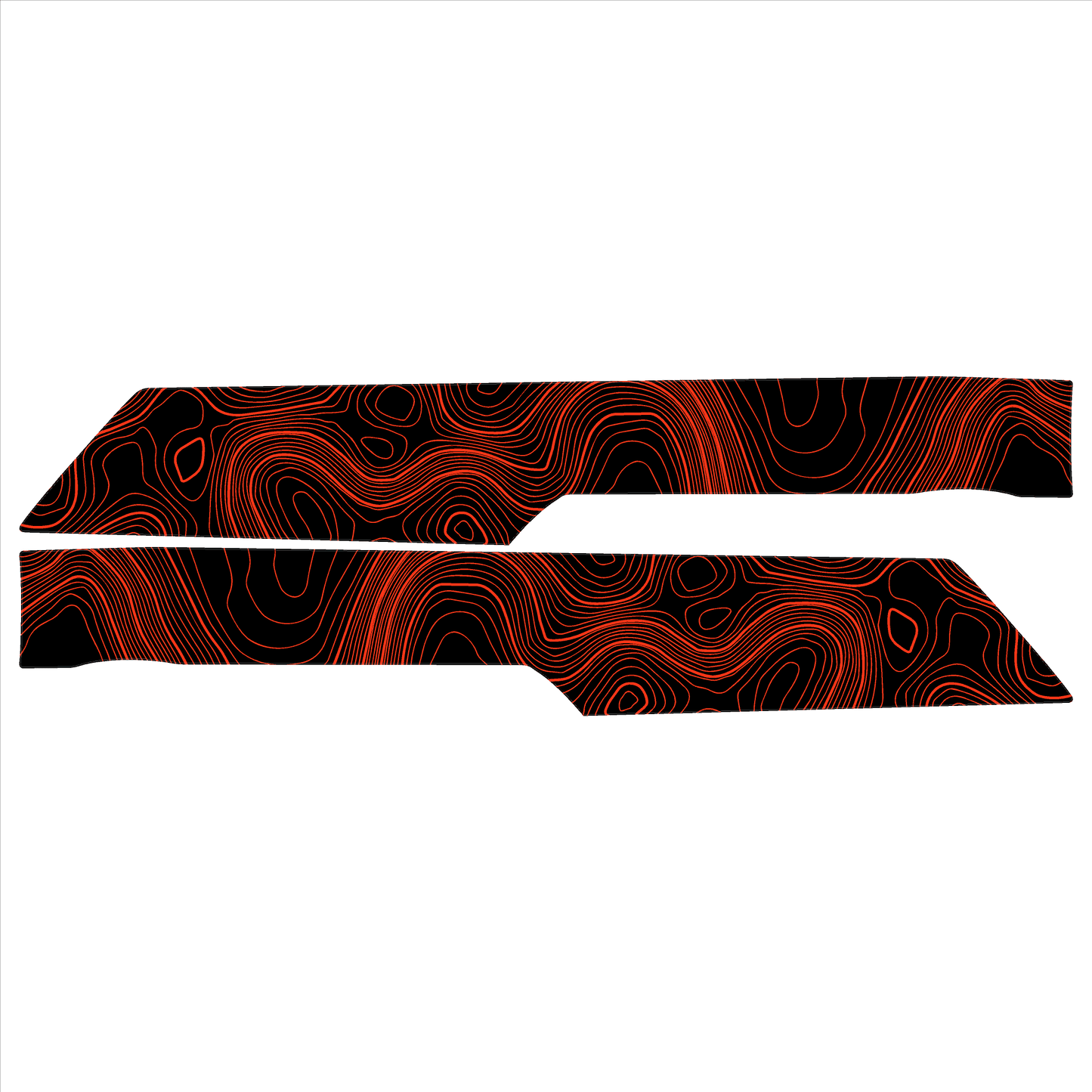 Topo Understeering Panel Overlay (Printed Series) - 2023+ Bronco (Type B)