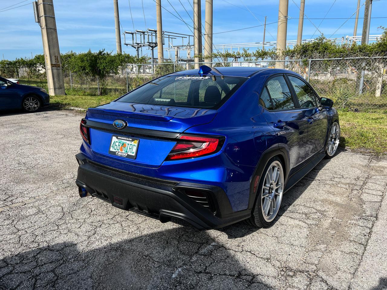 Version 3.0 Printed Series Dual Color Tail Light Overlays - 2022+ WRX