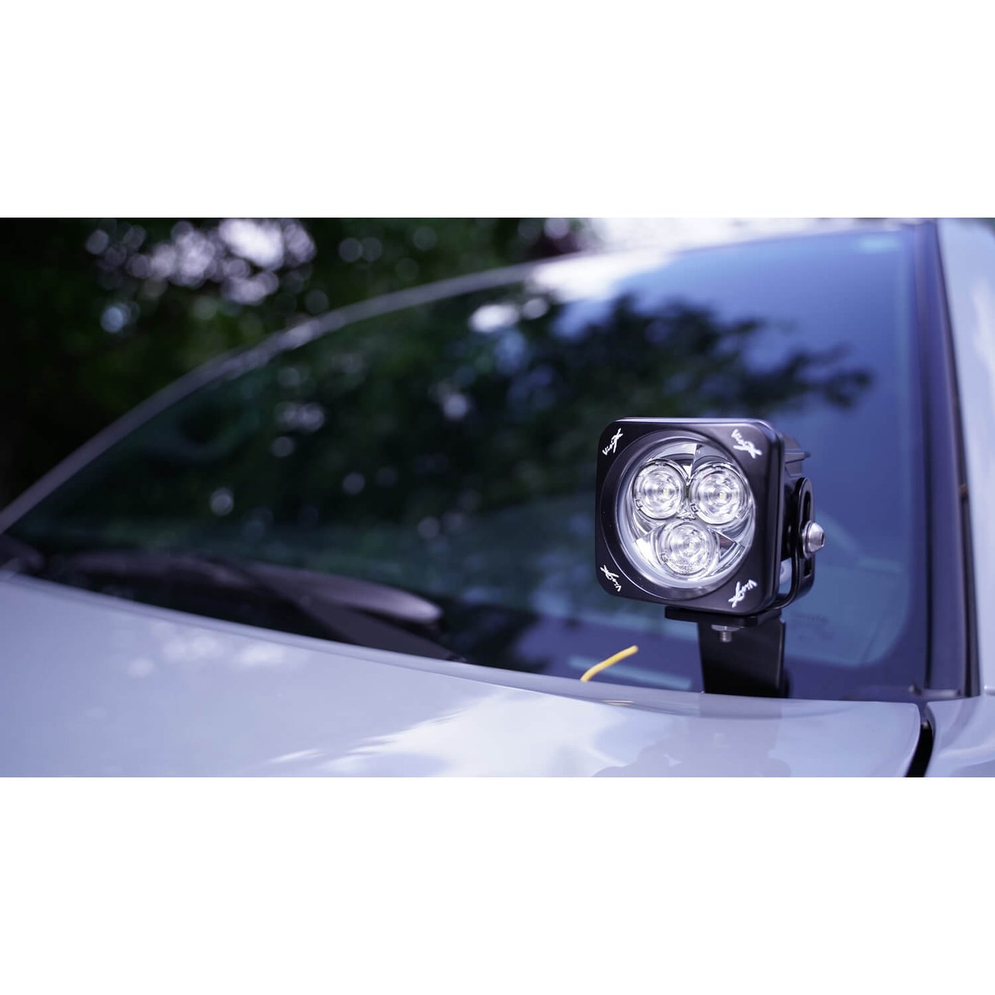 3" Square CG2 Single LED Light Cannon Kit