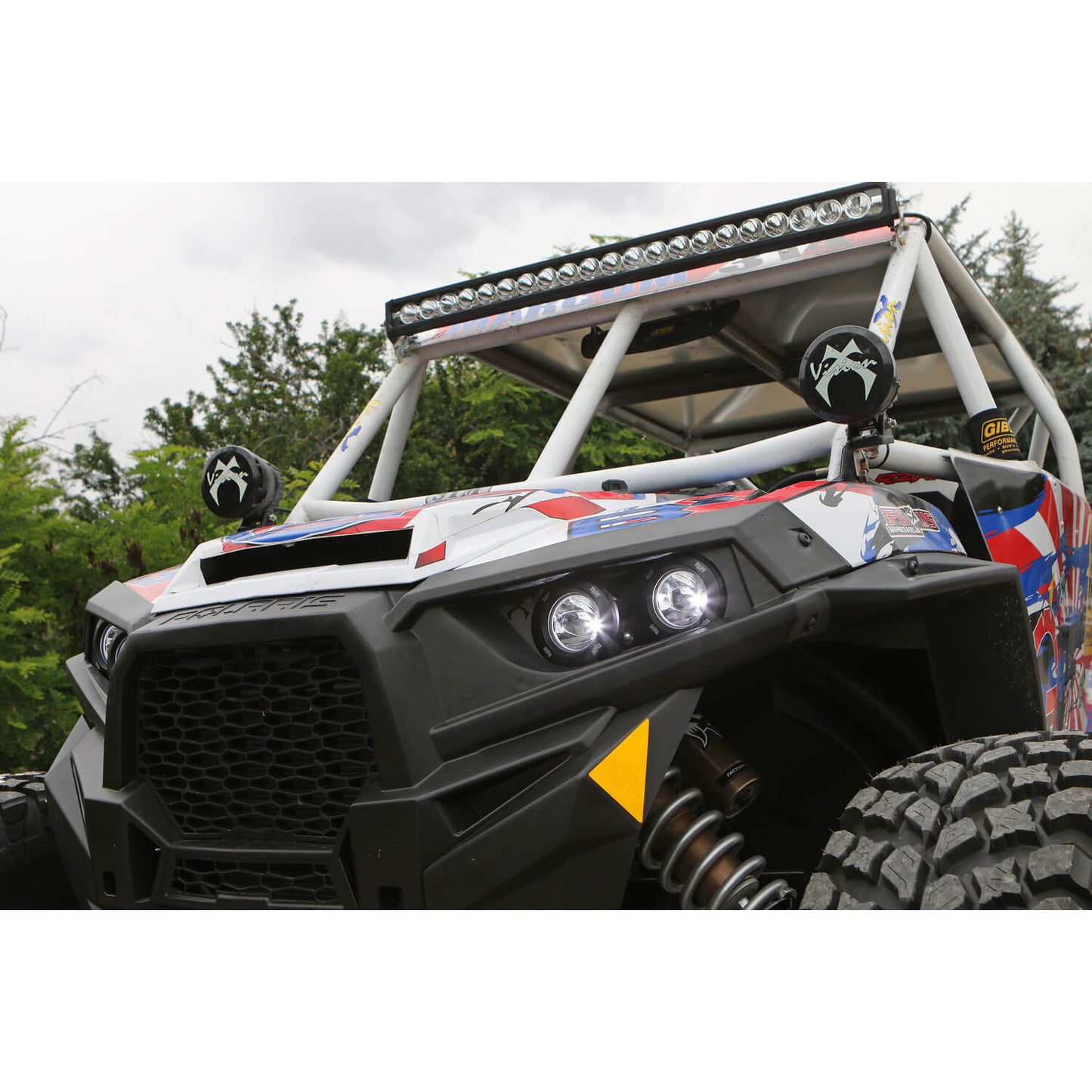 3.7" Optimus Round 10º Beam LED Light Kit