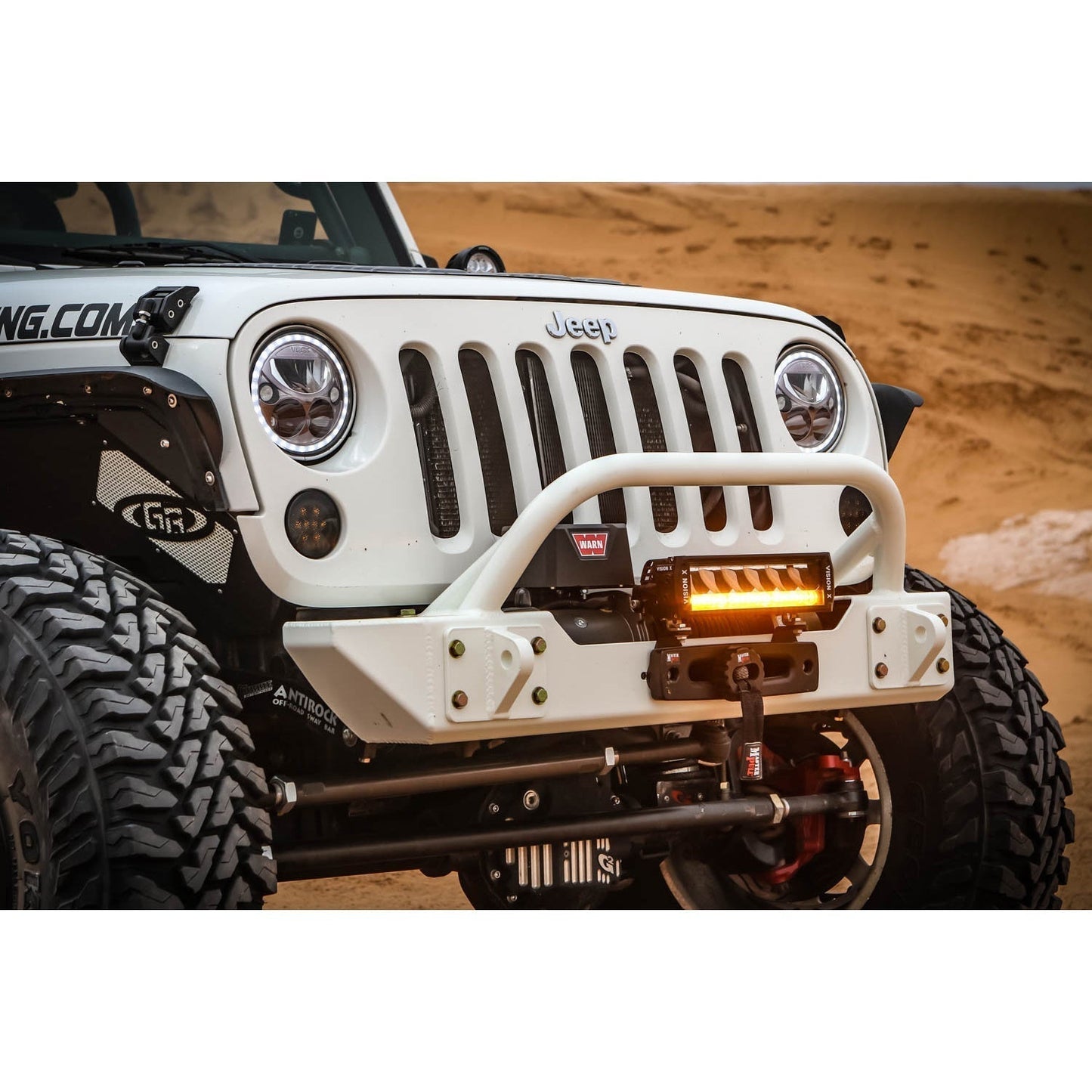 40" Shocker Dual Action LED Light Bar | Trail Amber Elliptical