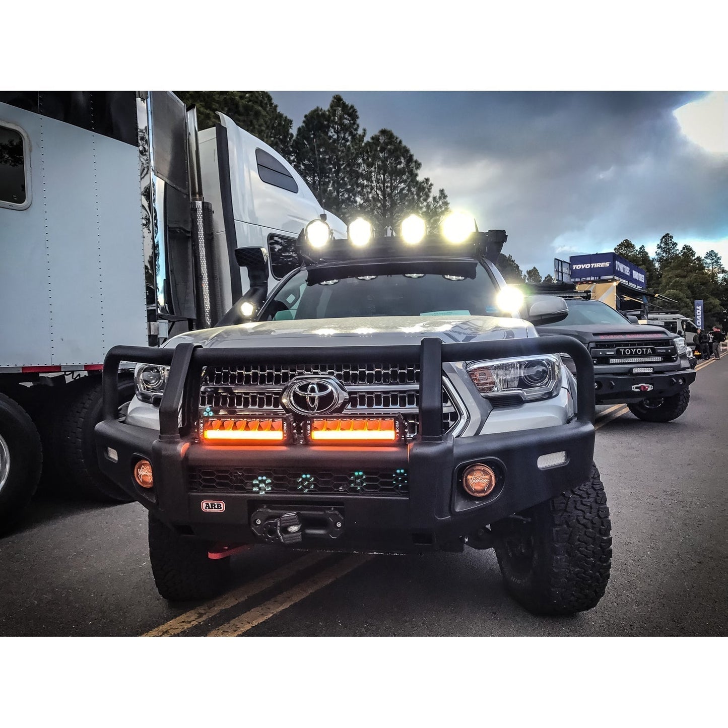 30" Shocker Dual Action LED Light Bar | Trail Amber Elliptical