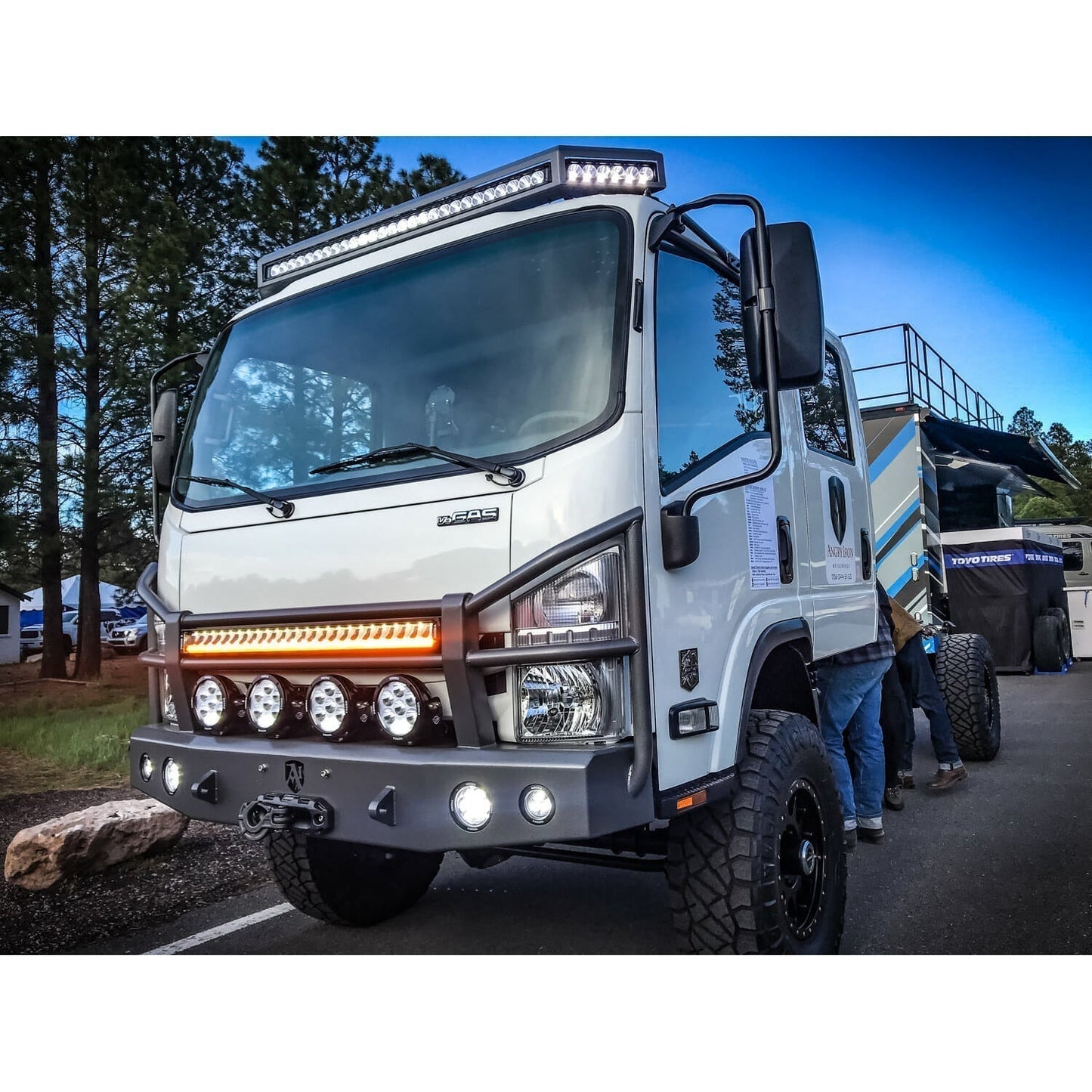 30" Shocker Dual Action LED Light Bar | White Elliptical