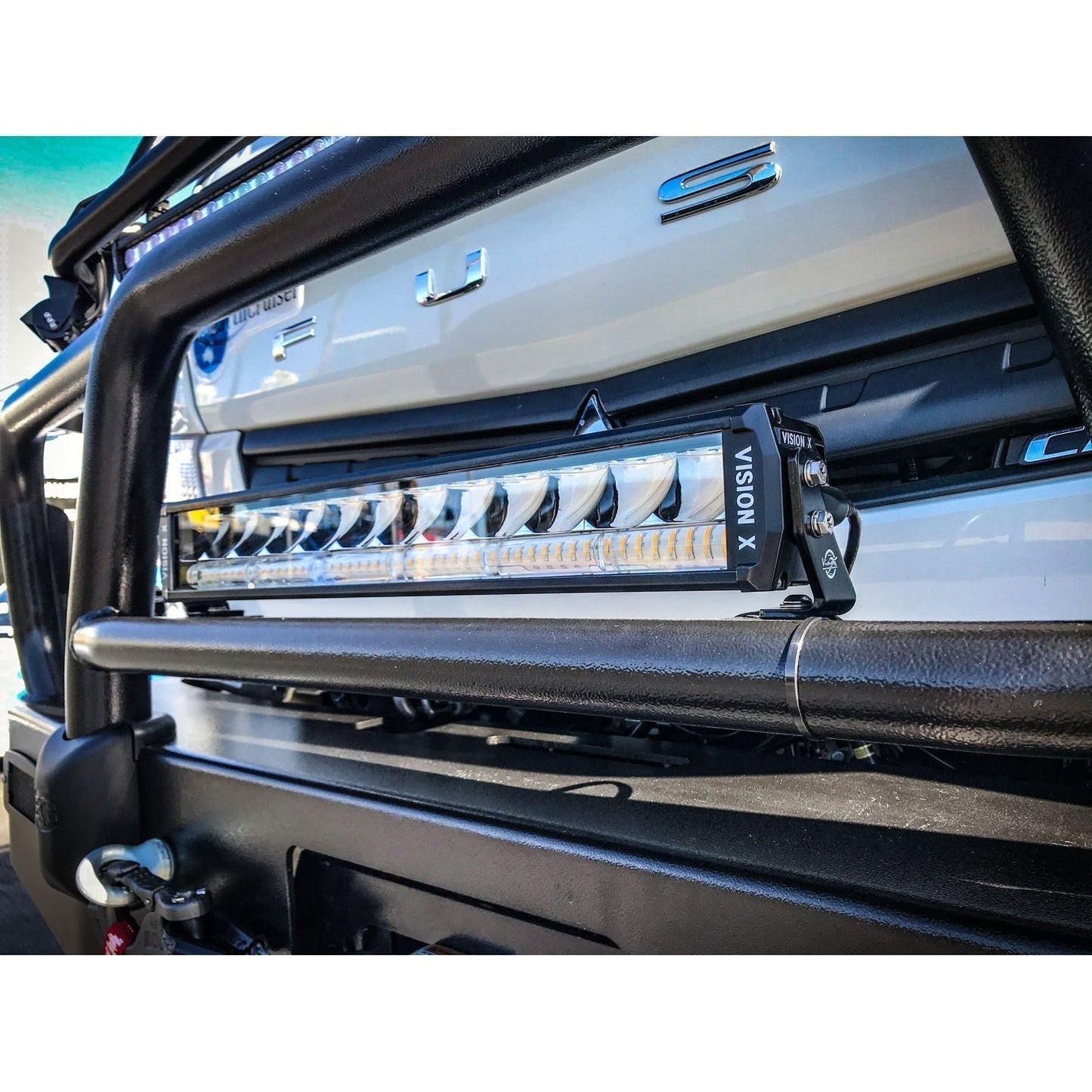40" Shocker Dual Action LED Light Bar | Trail Amber Elliptical