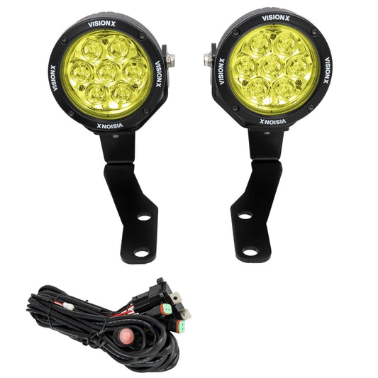 2016-2023 Toyota Tacoma A-Pillar Mounts with 4.7" CG2's