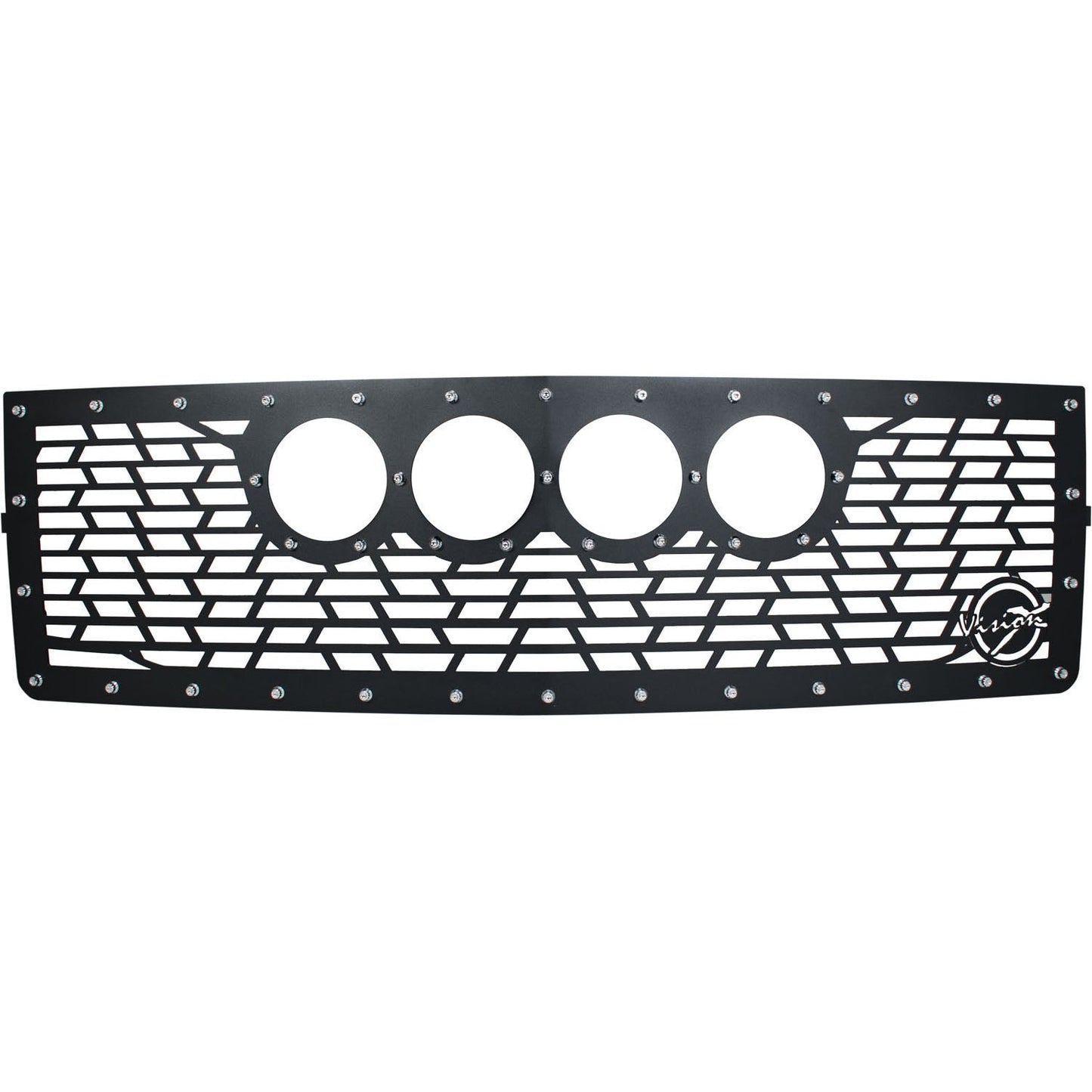2014-2015 Chevy Silverado 1500 Z71 Grille Fits (4) 4.7" CG2 Light Cannons