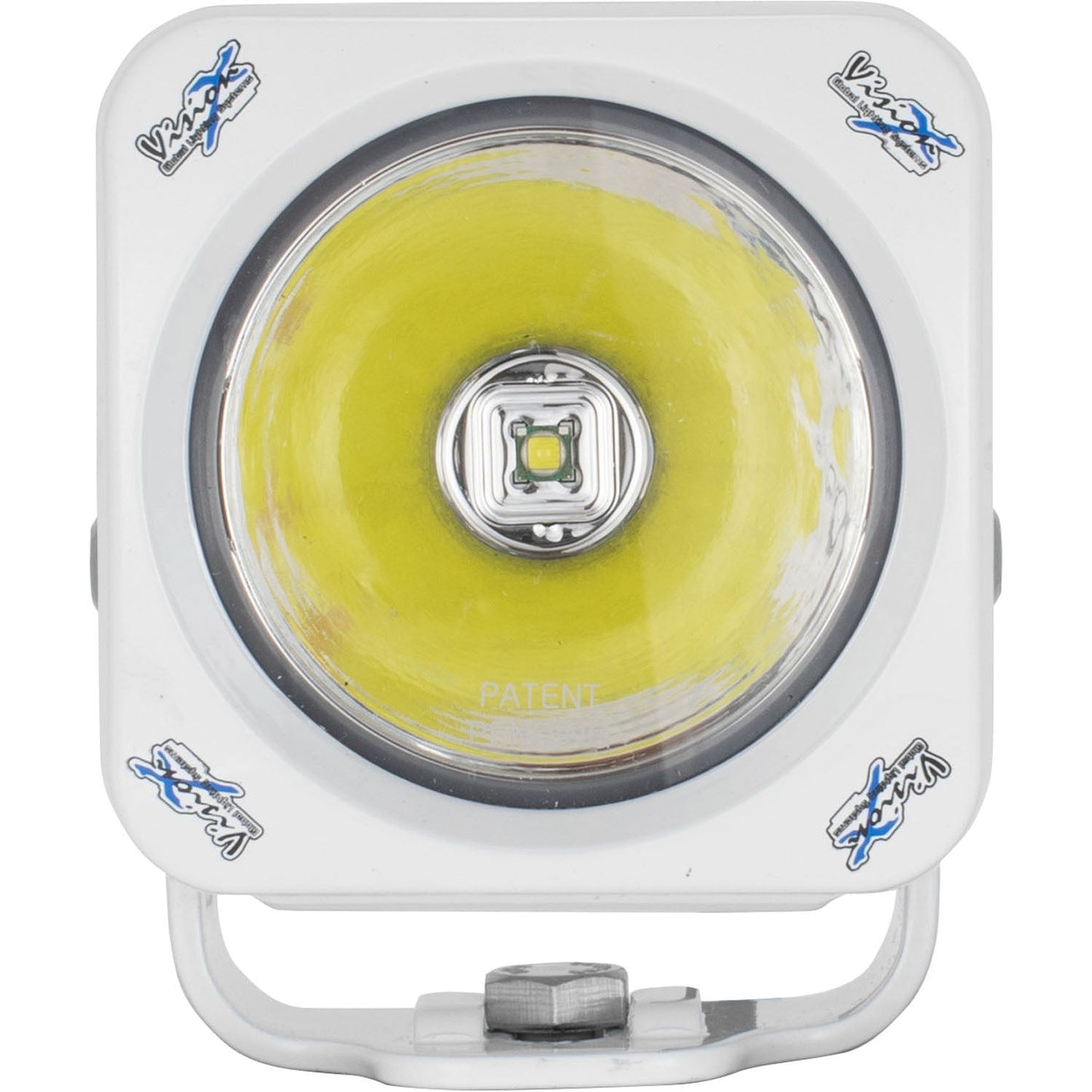 3" White Optimus Square 10º Beam LED Light