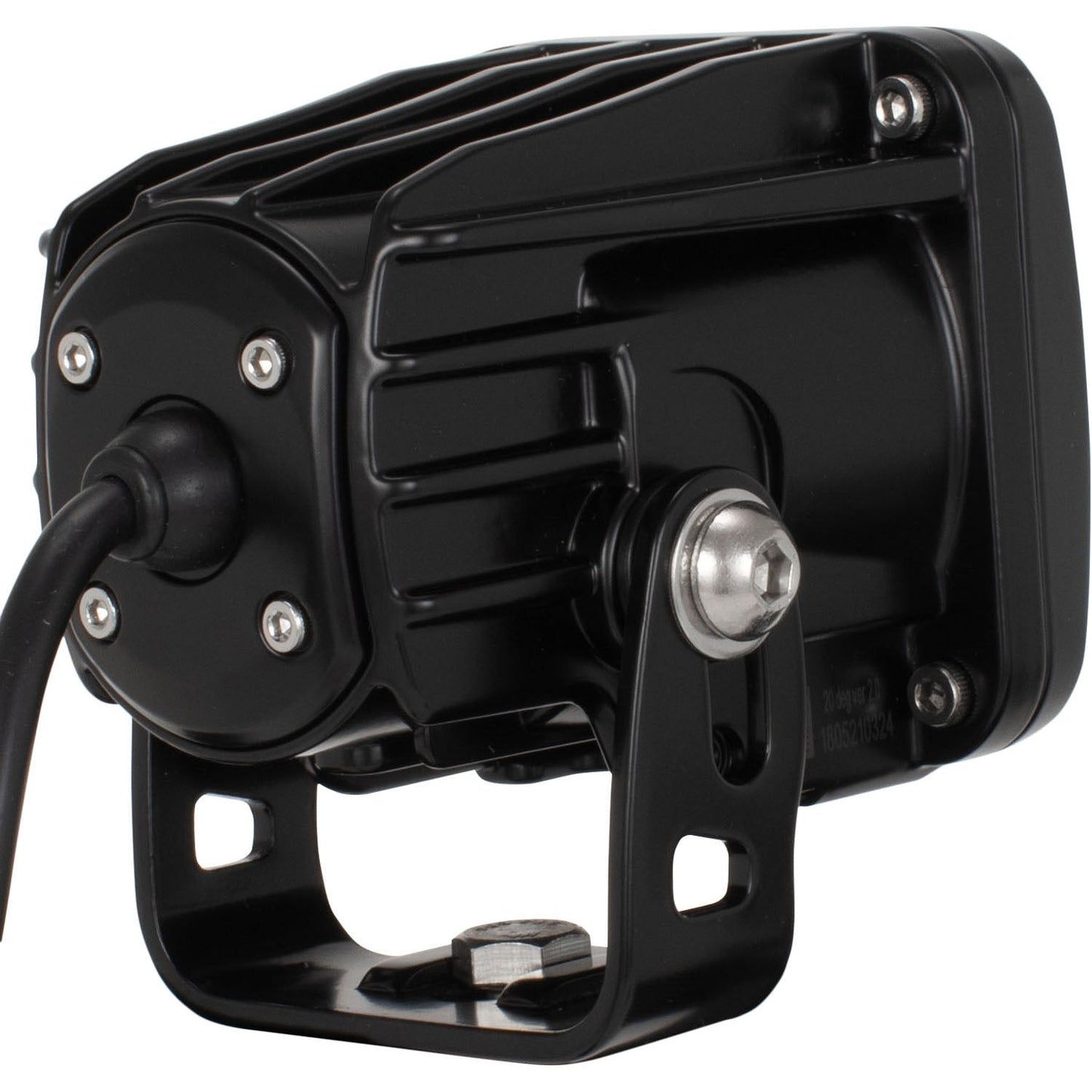 3" Optimus Square 15º Beam with White Halo LED Light Kit