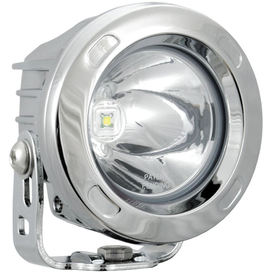 3.7" Chrome Optimus Round 10º Beam LED Light