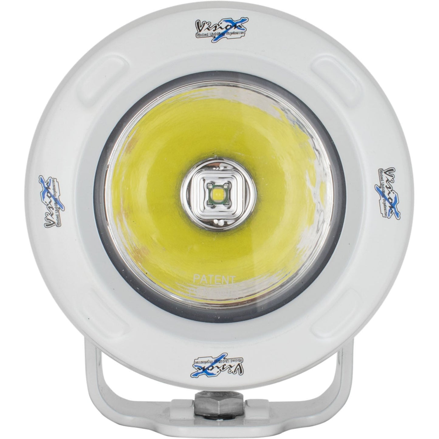 3.7" White Optimus Round 10º Beam LED Light Kit