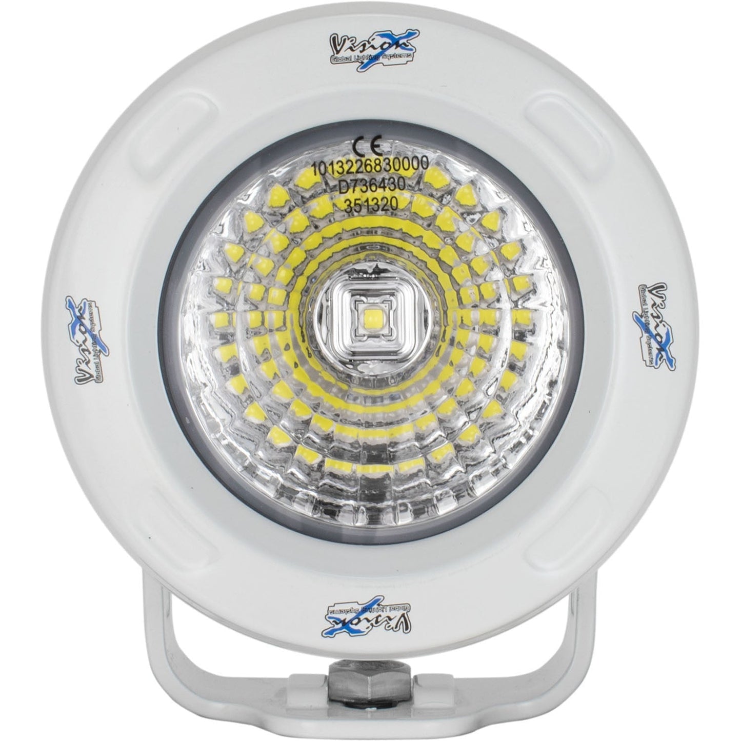 3.7" White Optimus Round 20º Beam LED Light