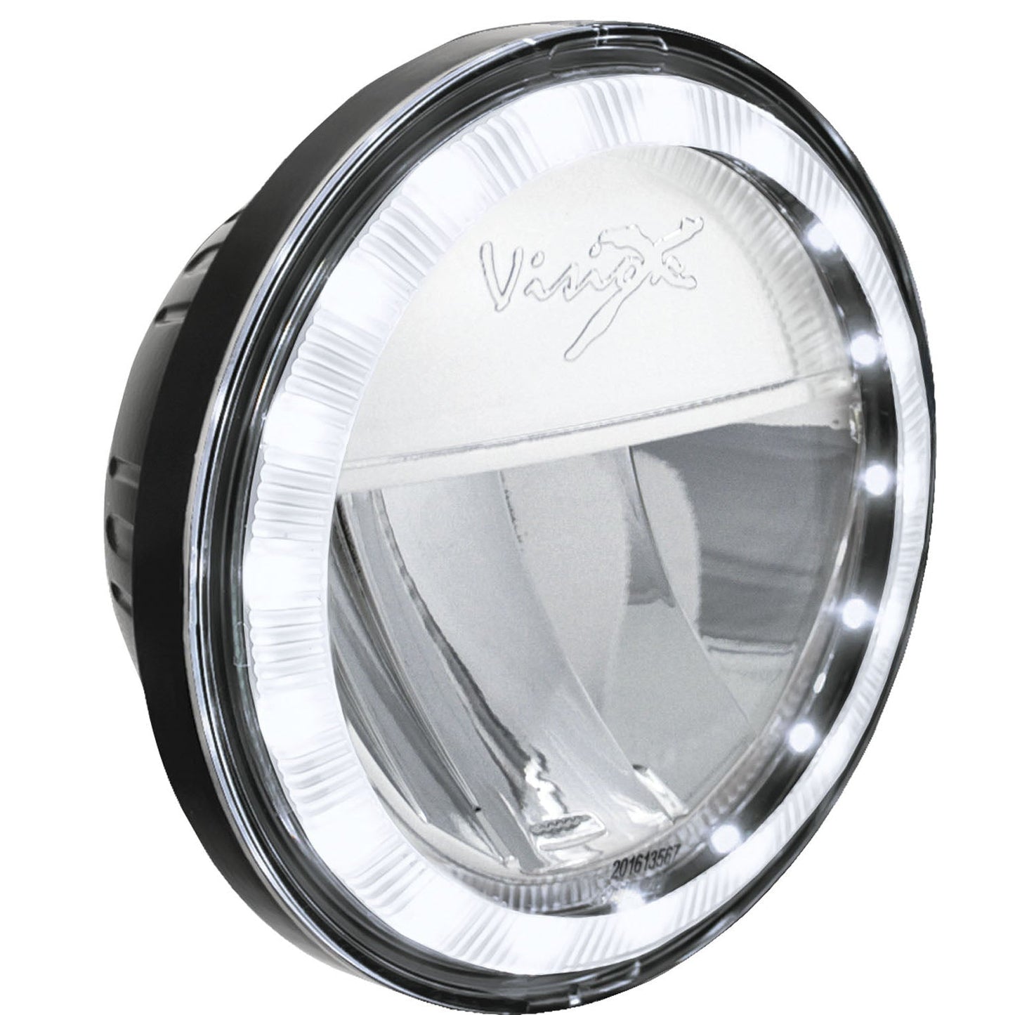 XMC 4.5" LED Passing Lamp Halo Upgrade Kit | Chrome