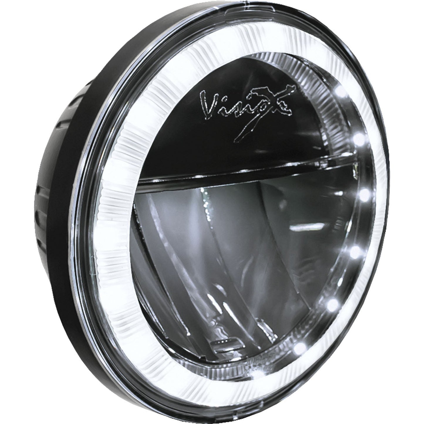 XMC 4.5" LED Passing Lamp Halo Upgrade Kit | Black Chrome