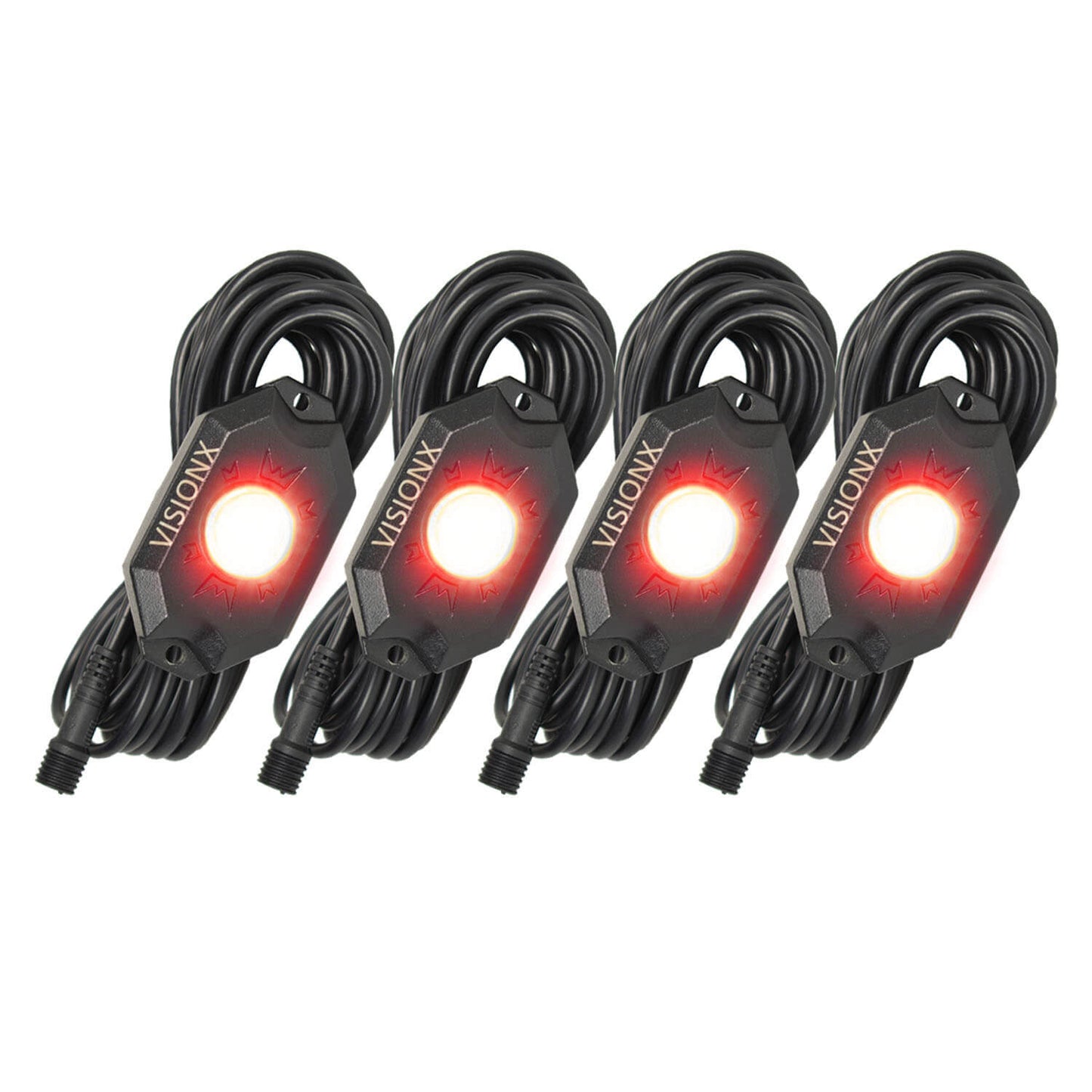 XP LED Rock Light 4 Pod Kit